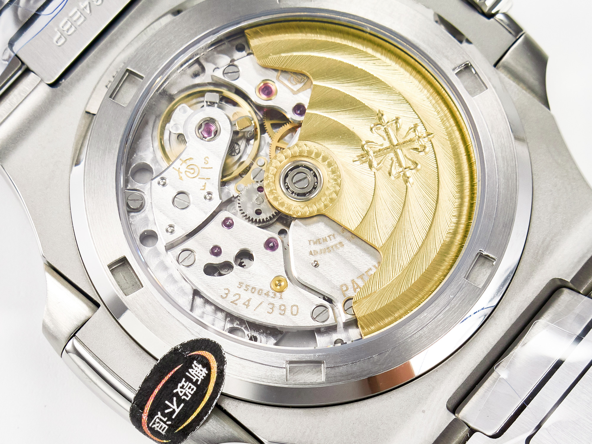 Nautilus 5711 3KF 1:1 Best Edition White Dial on SS Bracelet A324 Super Clone V2