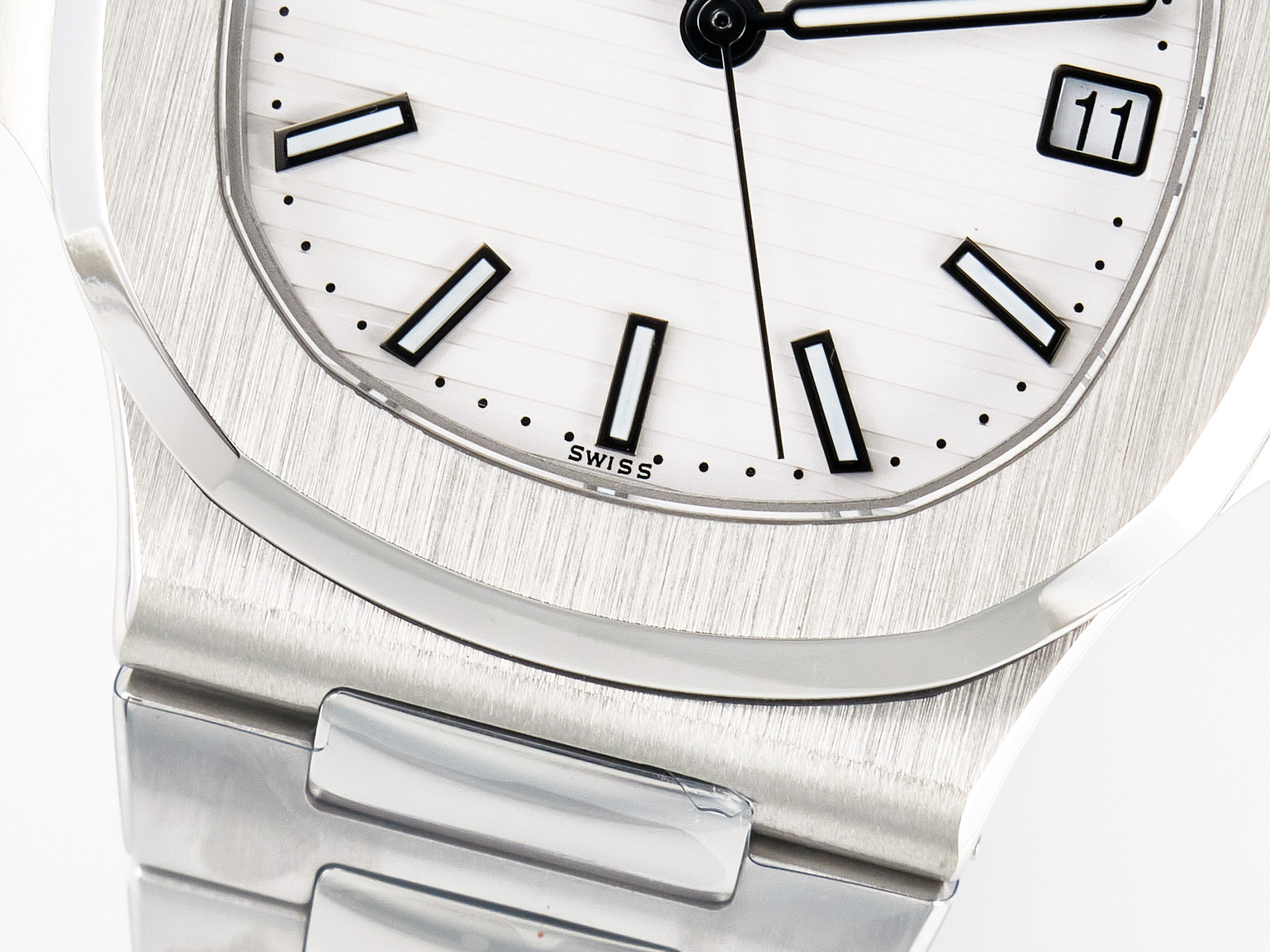 Nautilus 5711 3KF 1:1 Best Edition White Dial on SS Bracelet A324 Super Clone V2