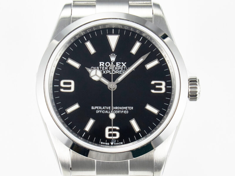 Explorer 36 904L Steel VSF 1:1 Best Edition Black Dial on SS Bracelet SW200