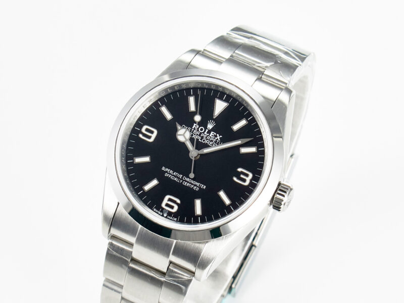 Explorer 36 904L Steel VSF 1:1 Best Edition Black Dial on SS Bracelet SW200