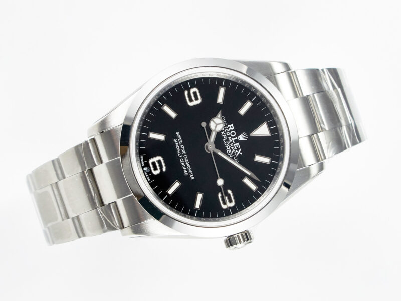 Explorer 36 904L Steel VSF 1:1 Best Edition Black Dial on SS Bracelet SW200