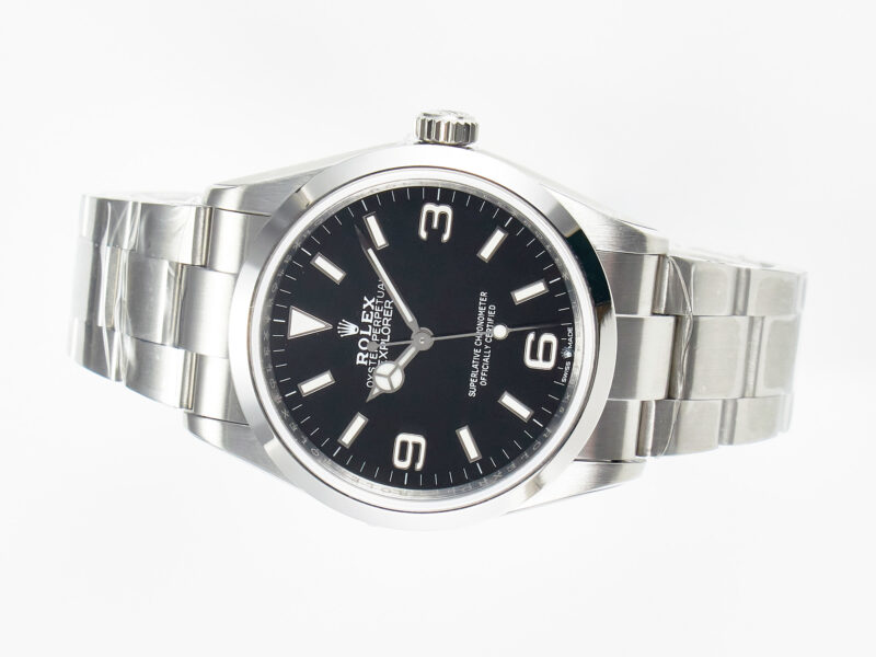 Explorer 36 904L Steel VSF 1:1 Best Edition Black Dial on SS Bracelet SW200