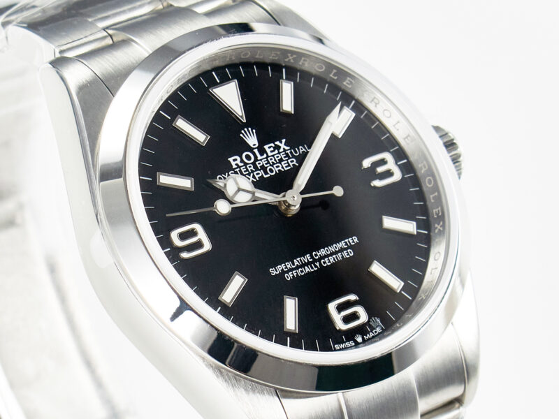Explorer 36 904L Steel VSF 1:1 Best Edition Black Dial on SS Bracelet SW200