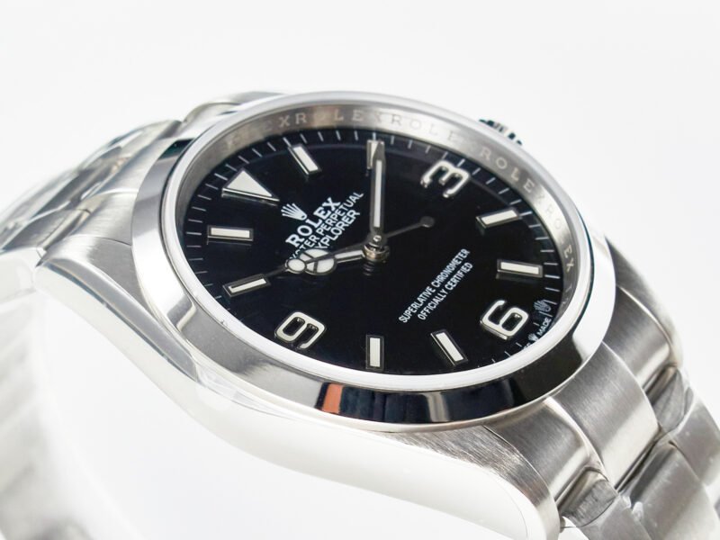 Explorer 36 904L Steel VSF 1:1 Best Edition Black Dial on SS Bracelet SW200
