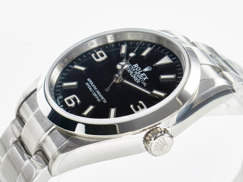Explorer 36 904L Steel VSF 1:1 Best Edition Black Dial on SS Bracelet SW200