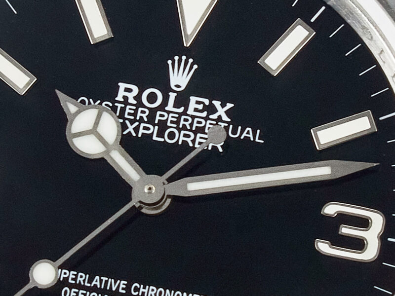 Explorer 36 904L Steel VSF 1:1 Best Edition Black Dial on SS Bracelet SW200