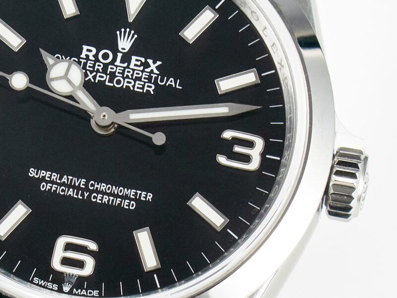 Explorer 36 904L Steel VSF 1:1 Best Edition Black Dial on SS Bracelet SW200