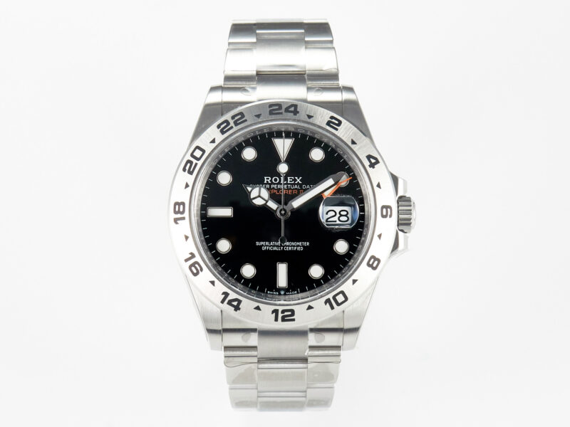 Explorer II 42mm 226570 904L SS VSF 1:1 Best Edition Black Dial on Bracelet DD3285 CHS