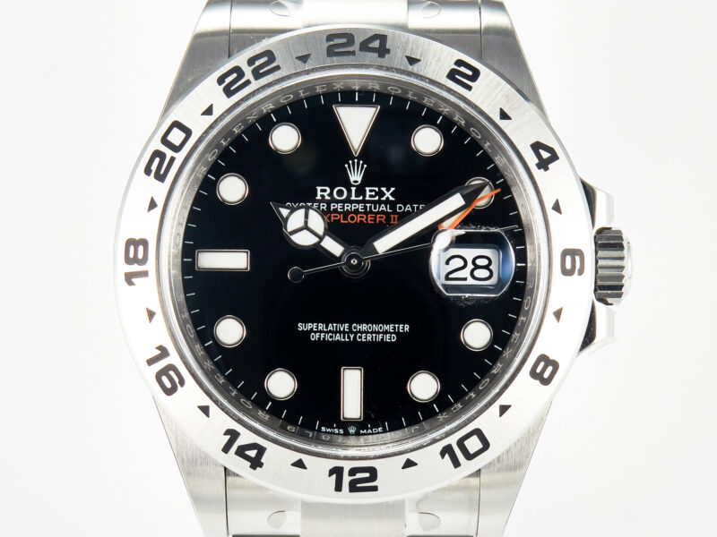 Explorer II 42mm 226570 904L SS VSF 1:1 Best Edition Black Dial on Bracelet DD3285 CHS