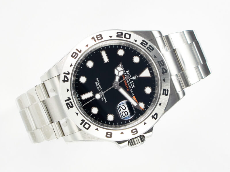 Explorer II 42mm 226570 904L SS VSF 1:1 Best Edition Black Dial on Bracelet DD3285 CHS