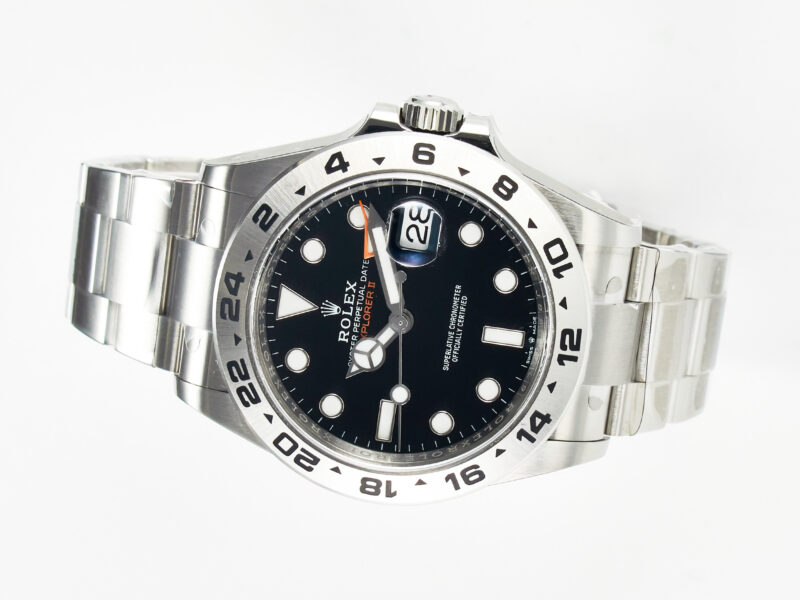 Explorer II 42mm 226570 904L SS VSF 1:1 Best Edition Black Dial on Bracelet DD3285 CHS