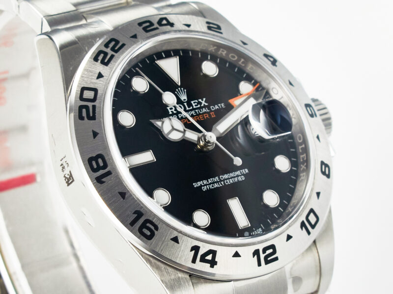 Explorer II 42mm 226570 904L SS VSF 1:1 Best Edition Black Dial on Bracelet DD3285 CHS