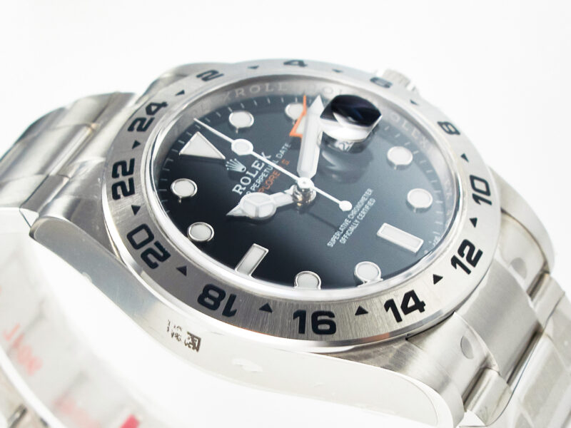 Explorer II 42mm 226570 904L SS VSF 1:1 Best Edition Black Dial on Bracelet DD3285 CHS
