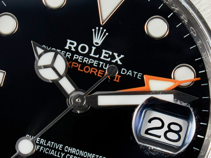 Explorer II 42mm 226570 904L SS VSF 1:1 Best Edition Black Dial on Bracelet DD3285 CHS