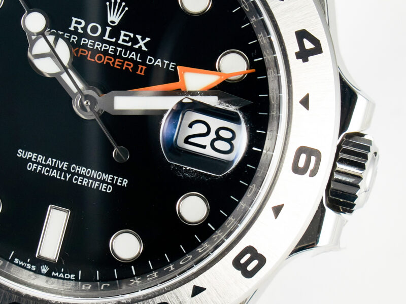 Explorer II 42mm 226570 904L SS VSF 1:1 Best Edition Black Dial on Bracelet DD3285 CHS