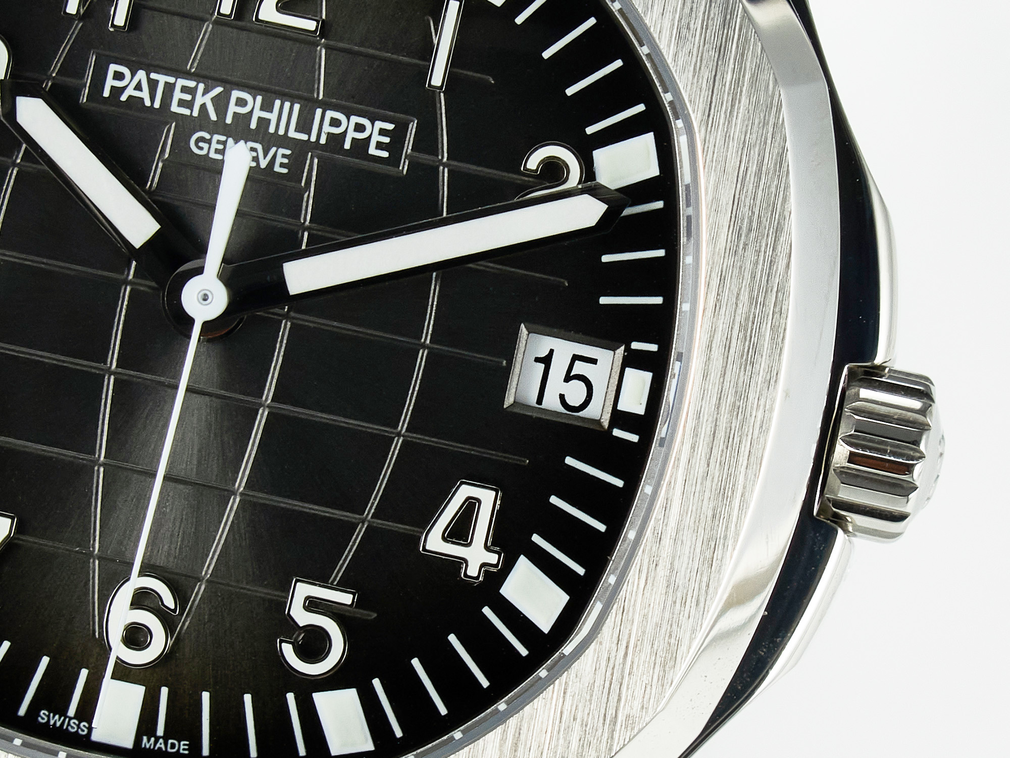 Aquanaut 5167A SS ZF 1:1 Best Edition Black Dial on Black Rubber Strap A324 Super Clone(New clasp)