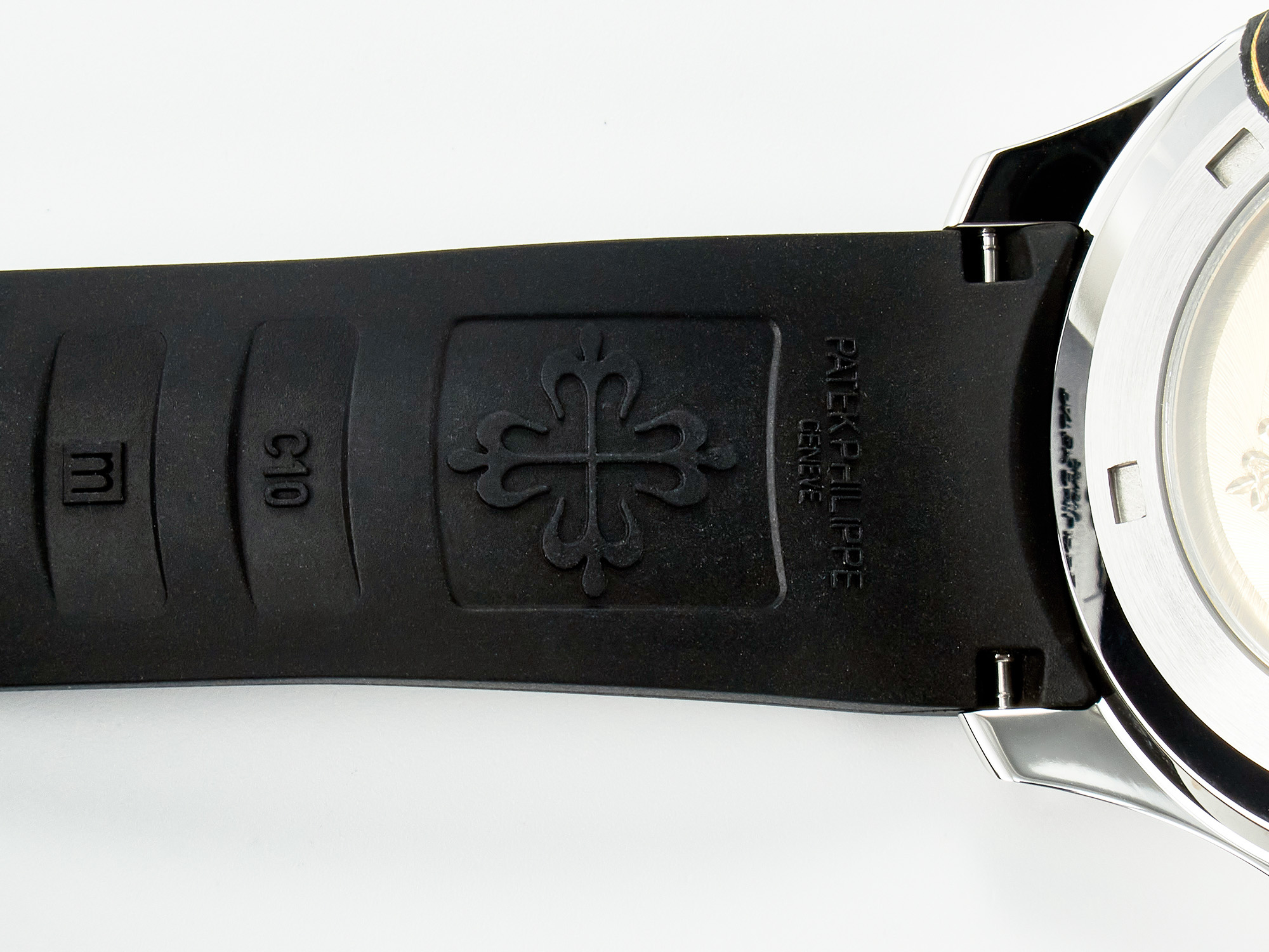 Aquanaut 5167A SS ZF 1:1 Best Edition Black Dial on Black Rubber Strap A324 Super Clone(New clasp)