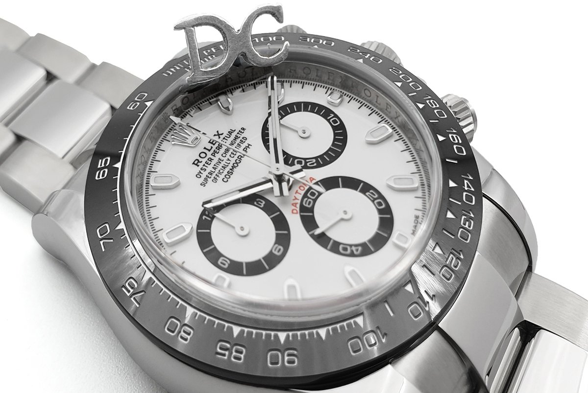 Daytona Panda 126500 White Dial in Steel QF